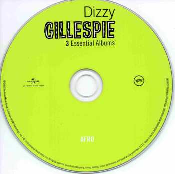 3CD Dizzy Gillespie: 3 Essential Albums