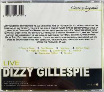 CD Dizzy Gillespie: Live 