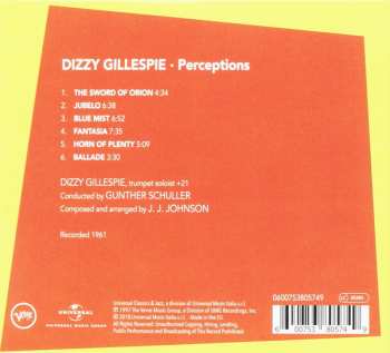 CD Dizzy Gillespie: Perceptions