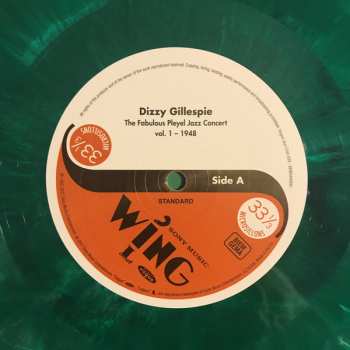 LP Dizzy Gillespie: The Fabulous Pleyel Jazz Concert vol. 1 - 1948 CLR