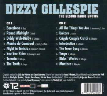 2CD Dizzy Gillespie: The Sesjun Radio Shows