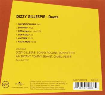 CD Dizzy Gillespie: Duets