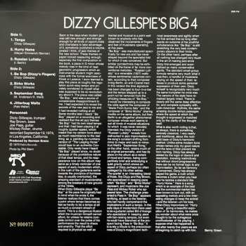 LP Dizzy Gillespie's Big 4: Dizzy Gillespie's Big 4 LTD | NUM