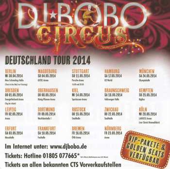 CD/DVD DJ BoBo: Circus