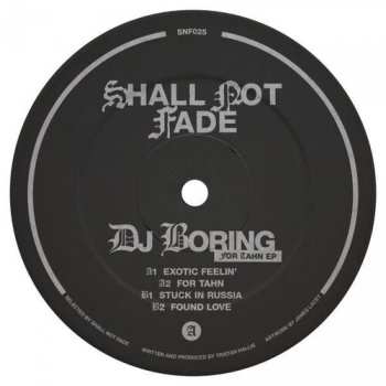 LP DJ Boring: For Tahn