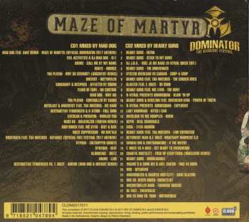 2CD DJ Mad Dog: Dominator 2017 - The Hardcore Festival - Maze Of Martyr