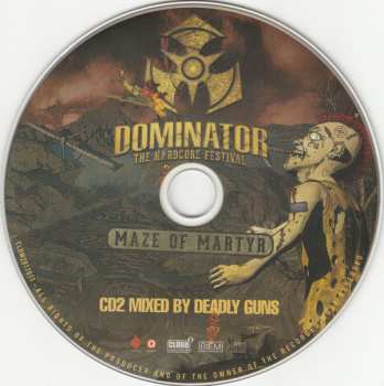 2CD DJ Mad Dog: Dominator 2017 - The Hardcore Festival - Maze Of Martyr