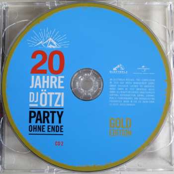 2CD DJ Ötzi: 20 Jahre DJ Ötzi Party Ohne Ende Gold Edition