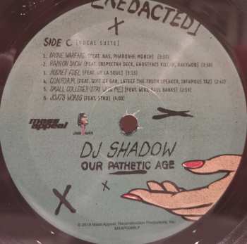 2LP DJ Shadow: Our Pathetic Age