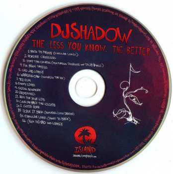 CD DJ Shadow: The Less You Know, The Better DLX | DIGI