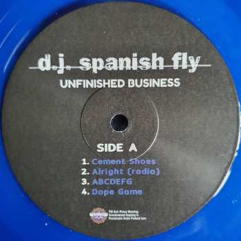 2LP DJ Spanish Fly: Unfinished Business (1987) CLR | LTD