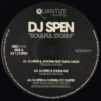 2LP DJ Spen: Soulful Storm