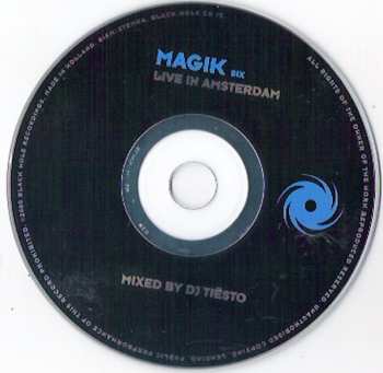 CD DJ Tiësto: Magik Six: Live In Amsterdam