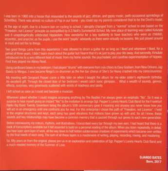 CD Django Bates: Saluting Sgt. Pepper