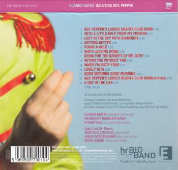 CD Django Bates: Saluting Sgt. Pepper