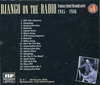5CD/Doos Django Reinhardt: Django On The Radio (Transcribed Broadcasts From The Greatest Jazz Guitarist Of His Era)