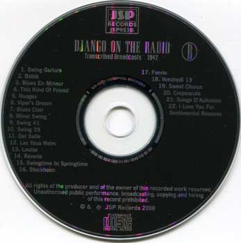5CD/Doos Django Reinhardt: Django On The Radio (Transcribed Broadcasts From The Greatest Jazz Guitarist Of His Era)