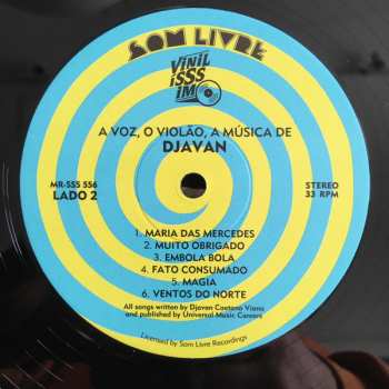 LP Djavan: A Voz, O Violão, A Música De Djavan