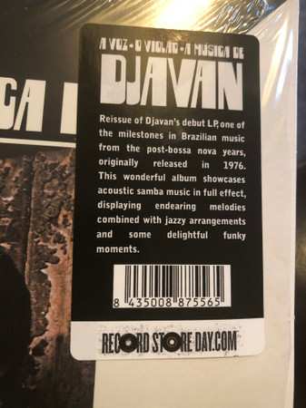 LP Djavan: A Voz, O Violão, A Música De Djavan