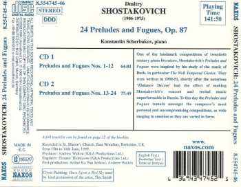 2CD Dmitri Shostakovich: 24 Preludes And Fugues, Op 87