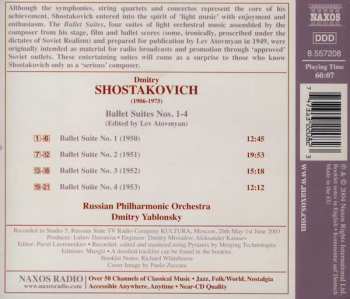 CD Dmitri Shostakovich: Ballet Suites Nos. 1-4
