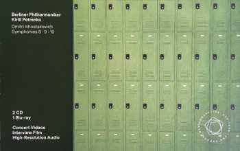 2CD/Doos/Blu-ray Berliner Philharmoniker: Symphonies 8 • 9 • 10