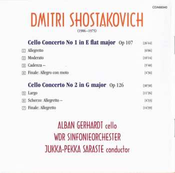 CD Dmitri Shostakovich: Cello Concertos