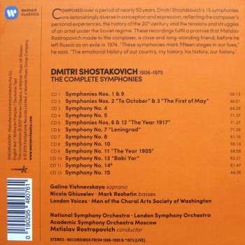 12CD/Doos Dmitri Shostakovich: The Complete Symphonies