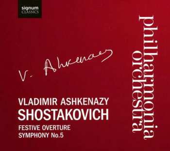 Album Vladimir Ashkenazy: Festive Overture, Symphony No. 5