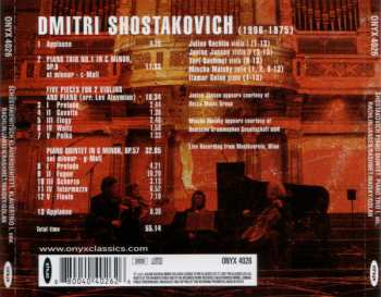 CD Dmitri Shostakovich: Piano Quintet - Trio No. 1 - 5 Pieces (Live In Vienna)