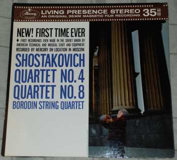 Album Dmitri Shostakovich: Quartet No. 4 · Quartet No. 8