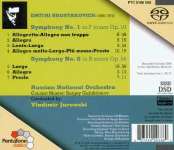 SACD Dmitri Shostakovich: Shostakovich: Symphonies Nos. 1 & 6