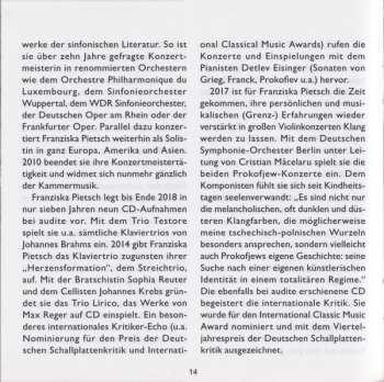 CD Richard Strauss: Sonatas For Violin & Piano