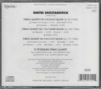 CD Dmitri Shostakovich: String Quartets Nos. 5, 7, 9