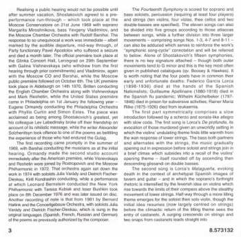 CD Dmitri Shostakovich: Symphony No. 14