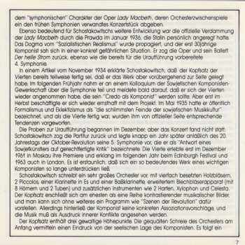 CD Dmitri Shostakovich: Symphony No. 4 In C Minor Op. 43