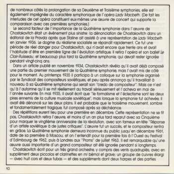 CD Dmitri Shostakovich: Symphony No. 4 In C Minor Op. 43