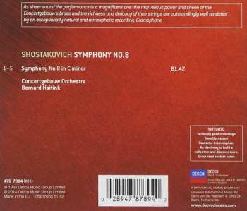 CD Dmitri Shostakovich: Symphony No.8