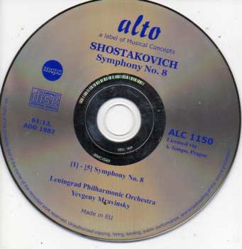 CD Dmitri Shostakovich: Symphony No. 8 