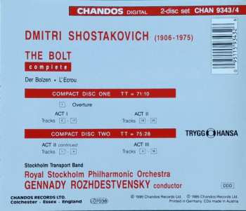 2CD Dmitri Shostakovich: The Bolt (Complete)