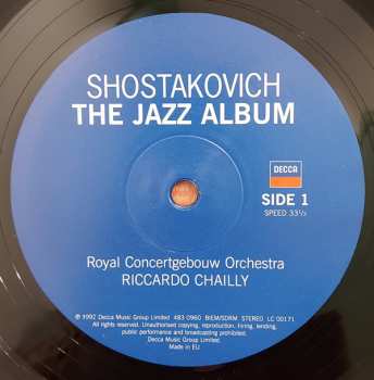 LP Dmitri Shostakovich: The Jazz-Album