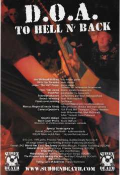 CD/DVD D.O.A.: To Hell N' Back