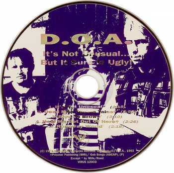 CD D.O.A.: It's Not Unusual... But It Sure Is Ugly!