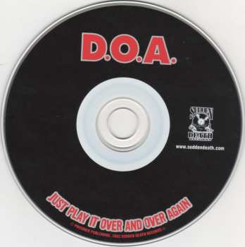 CD D.O.A.: Just Play It Over And Over
