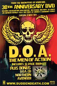 CD/DVD D.O.A.: The Men Of Action