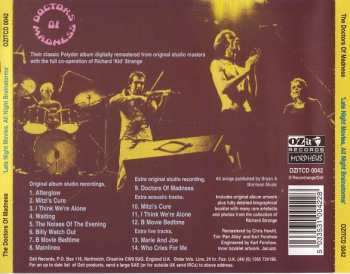 CD Doctors Of Madness: Late Night Movies, All Night Brainstorms