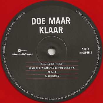 2LP Doe Maar: Klaar LTD | NUM | CLR