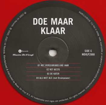 2LP Doe Maar: Klaar LTD | NUM | CLR
