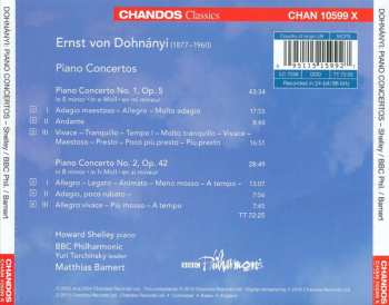 CD BBC Philharmonic: Piano Concertos Nos 1 & 2