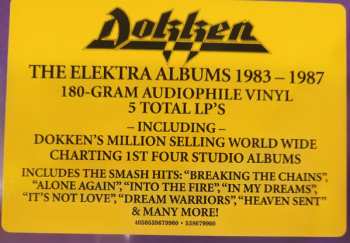 5LP/Doos Dokken: The Elektra Albums 1983-1987 LTD